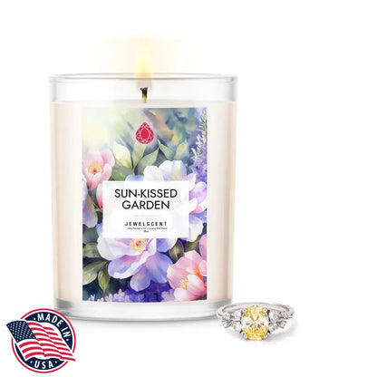 Sun-Kissed Garden 18oz Mystery Box Jewelry Candle - Carolina Country Bling