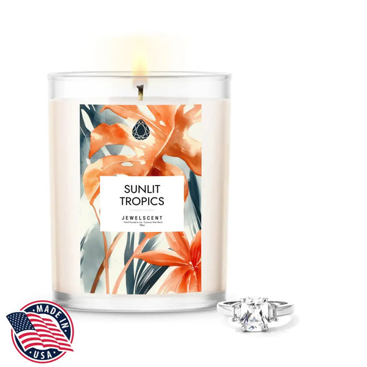 Sunlit Tropics 18oz Mystery Box Jewelry Candle - Carolina Country Bling