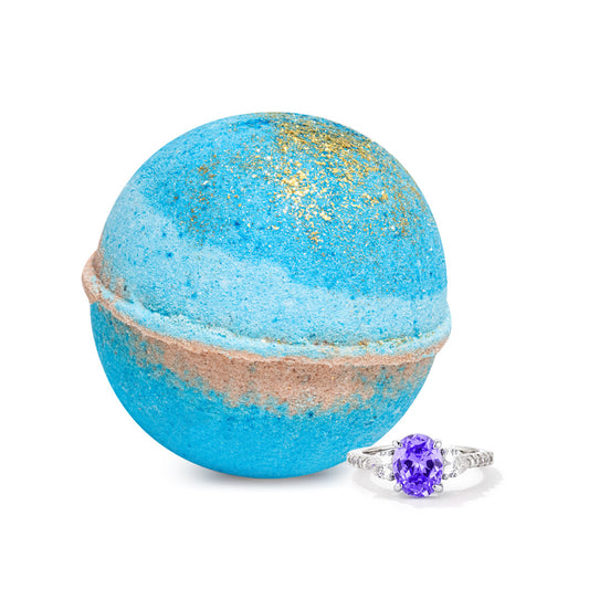 Sunlit Tropics 10oz Mystery Box Jewelry Bath Bomb - Carolina Country Bling