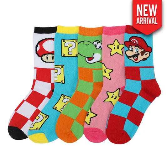 Super Mario Multi Socks & Footwear