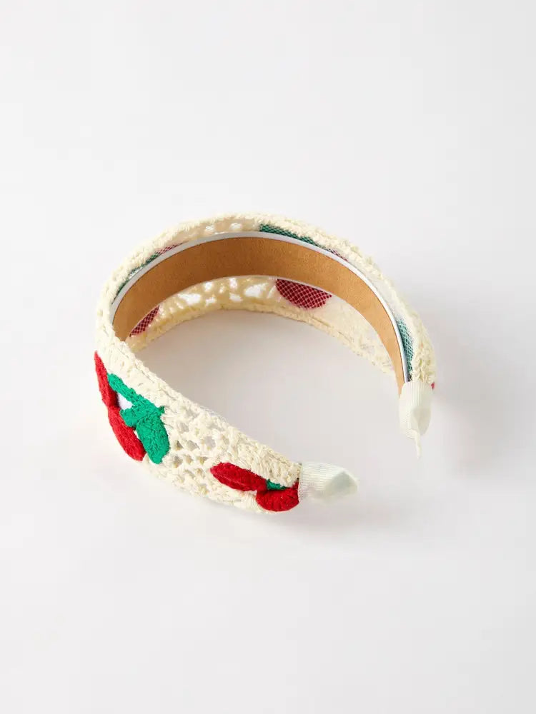 Sweet Cherry Crochet Headband - ACG50518 - Accessories