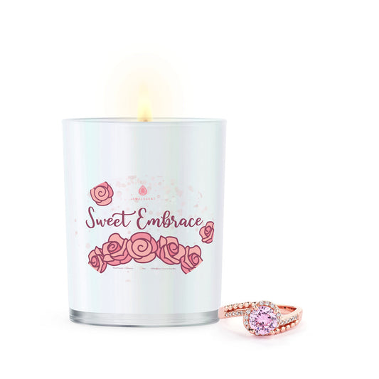 Sweet Embrace 10oz Mystery Box Jewelry Candle - Carolina Country Bling
