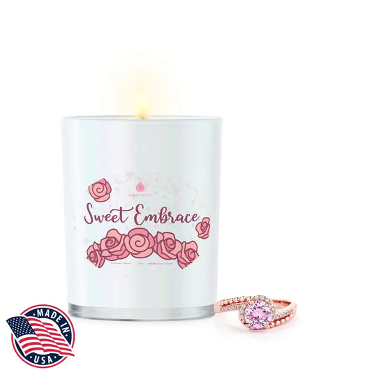 Sweet Embrace 10oz Mystery Box Jewelry Candle - Carolina Country Bling