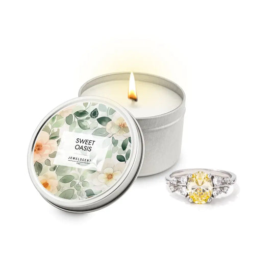 Sweet Oasis Tin Candle - 5.5 oz - Carolina Country Bling