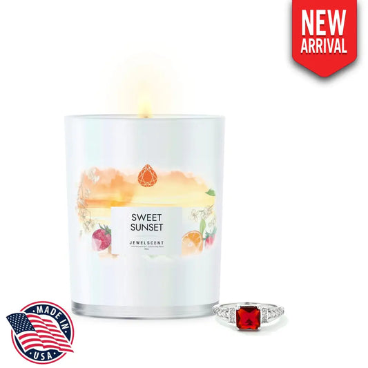 Sweet Sunset 10oz Mystery Jewelry Candle - Signature Candle