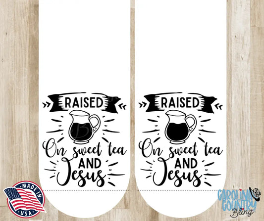 Sweet Tea And Jesus – Multi Socks