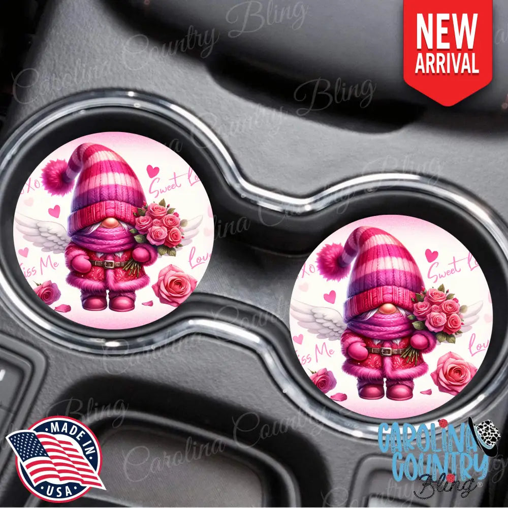 Sweet Valentine – Pink Car Coaster