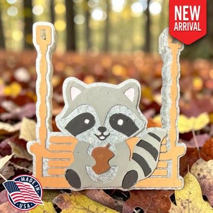 Swinging Raccoon Freshie