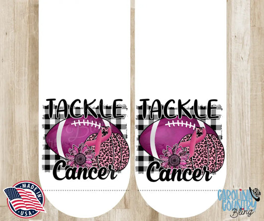 Tackle Cancer – Pink Socks