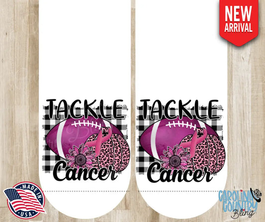 Tackle Cancer – Pink Socks