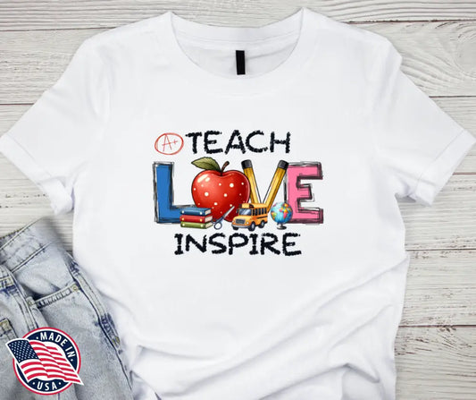 Teach Love Inspire – Multi Shirt