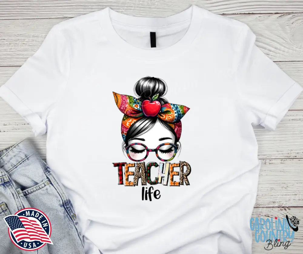 Teacher Life – Multi Shirt