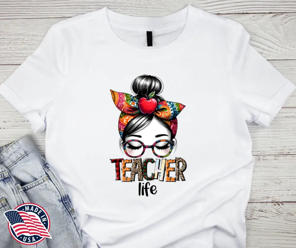 Teacher Life – Multi Shirt