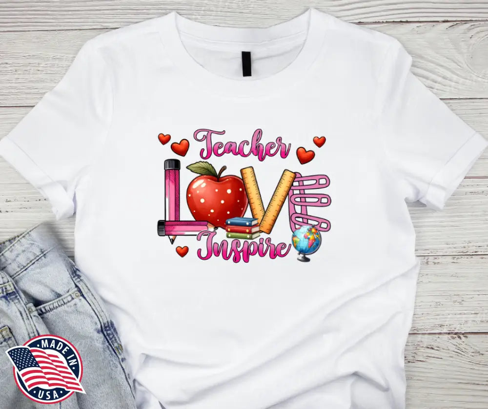 Teacher Love – Multi Shirt