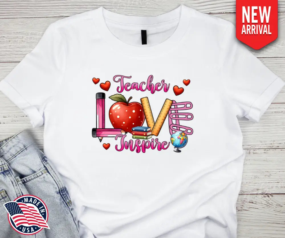 Teacher Love – Multi Shirt
