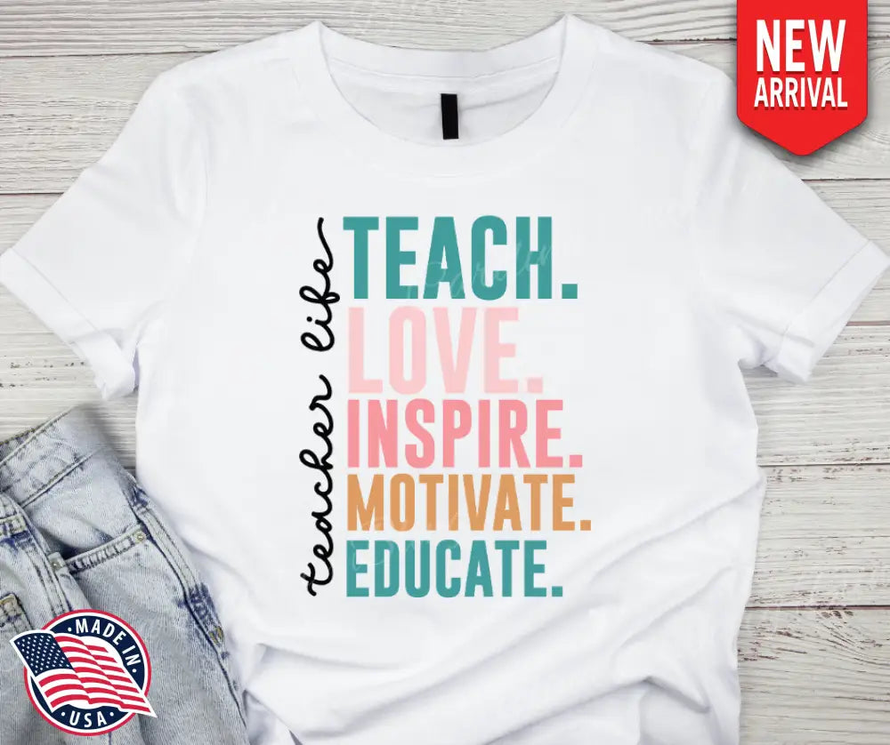 Teachers Life – Multi Shirt