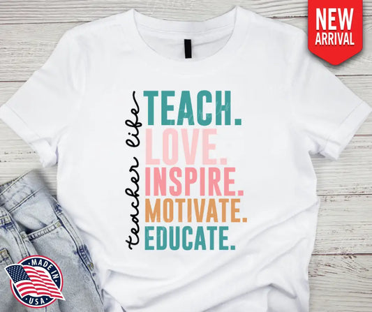 Teachers Life – Multi Shirt