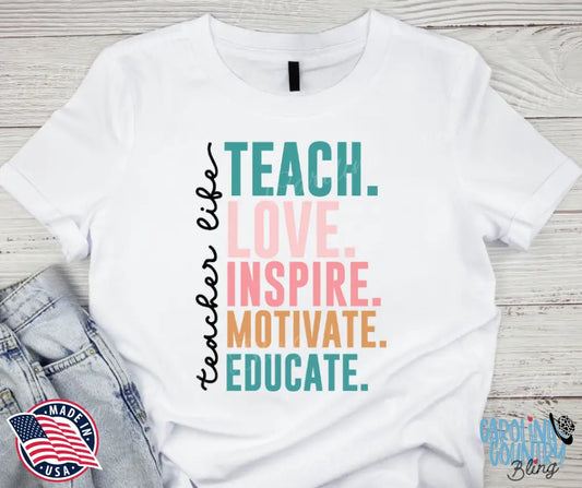 Teachers Life – Multi Shirt