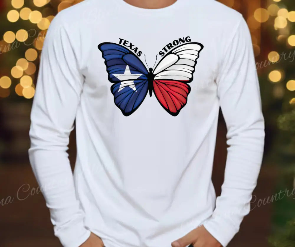 Texas Strong - Multi Small / Long Shirt
