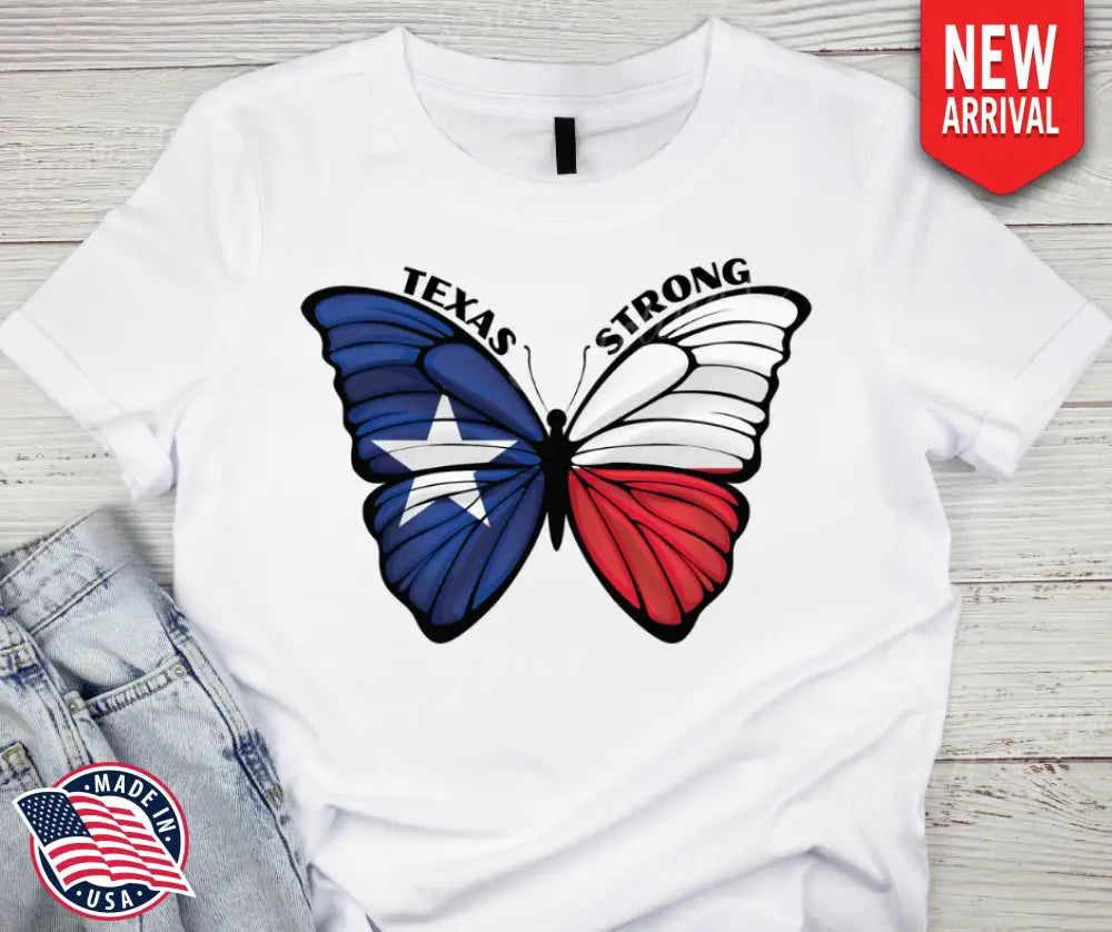 Texas Strong - Multi Small / Short Shirt
