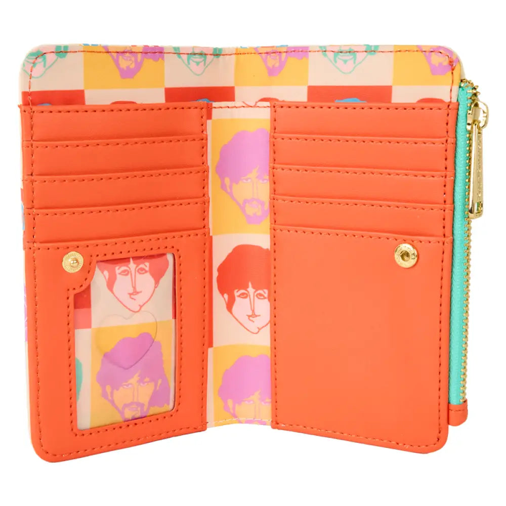 Loungefly The Beatles All You Need Is Love Flap Wallet Bags & Wallets