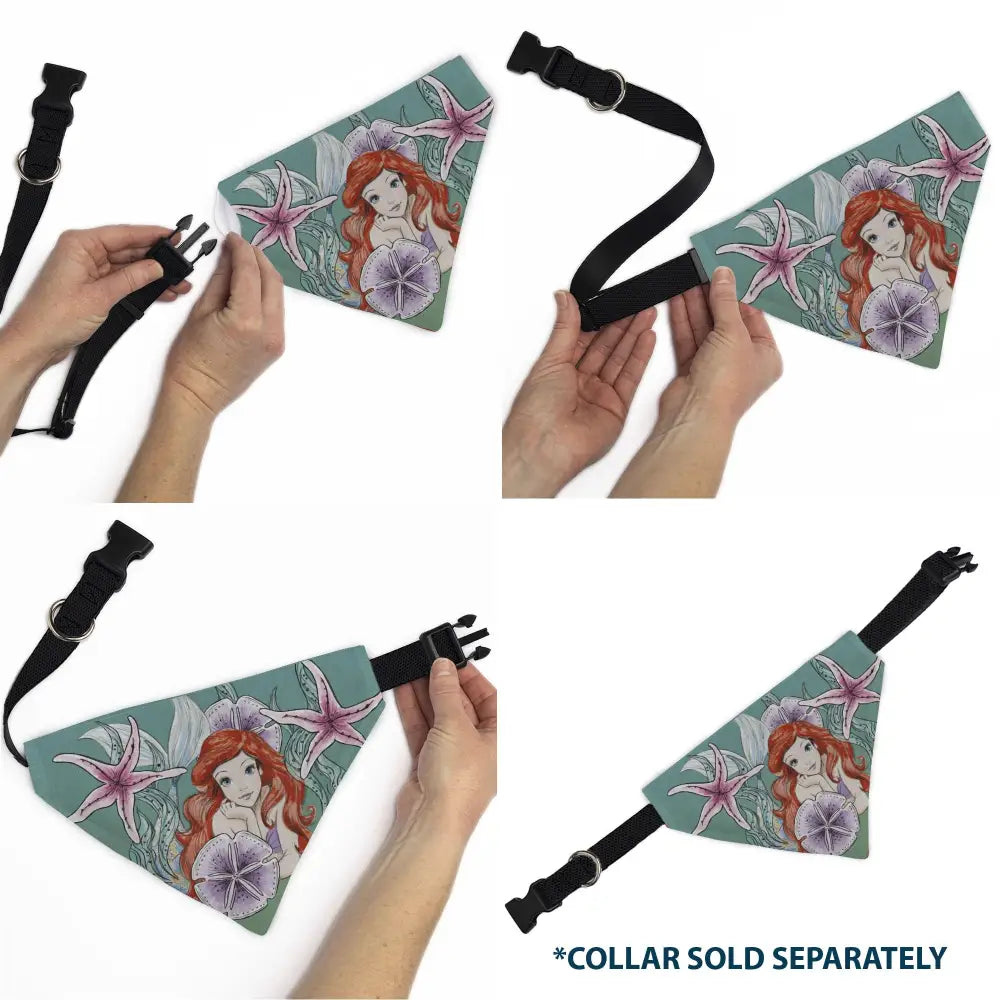The Little Mermaid - Multi Pet Bandanas