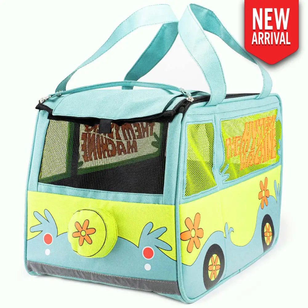 Buckle-Down Pet Carrier - Scooby Doo The Mystery Machine Van - Pet Carriers