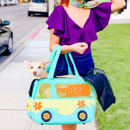 Buckle-Down Pet Carrier - Scooby Doo The Mystery Machine Van - Pet Carriers