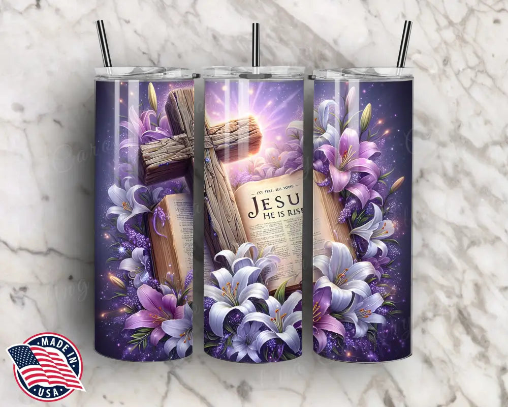 The Name of Jesus - Purple Tumbler