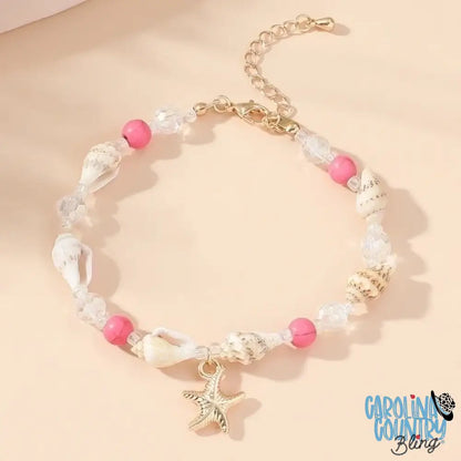 The Ocean Calls Me – Pink Bracelet