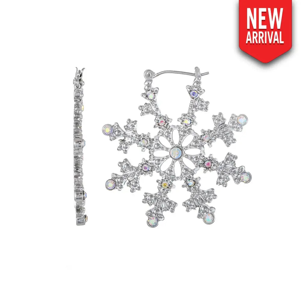 The Snow is Falling – Silver - Earrings