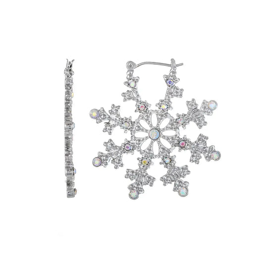 The Snow is Falling – Silver - Earrings