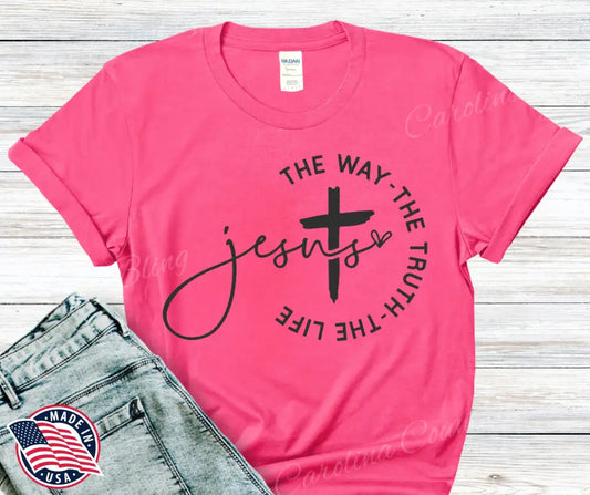 The Way – Multi Small / Pink Shirt
