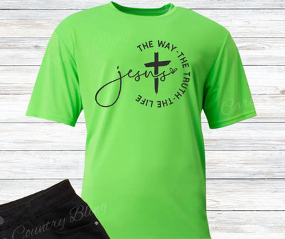 The Way – Multi Small / Short / Green Shirt