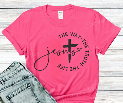 The Way – Multi Small / Pink Shirt