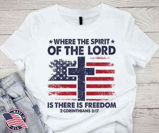 There is Freedom - Multi Small / Short Shirt