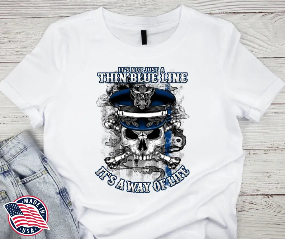 Thin Blue Line – Multi Shirt