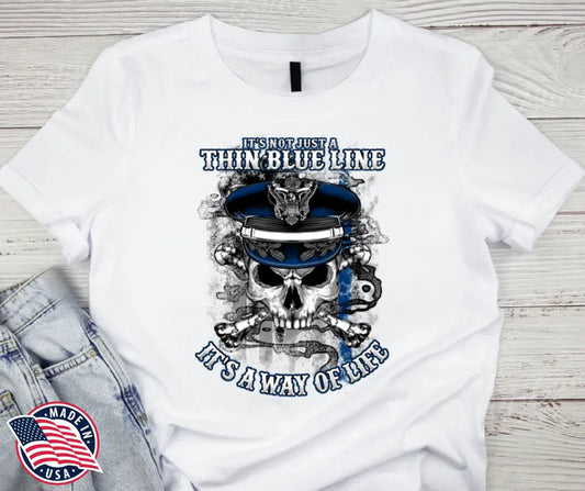 Thin Blue Line – Multi Shirt