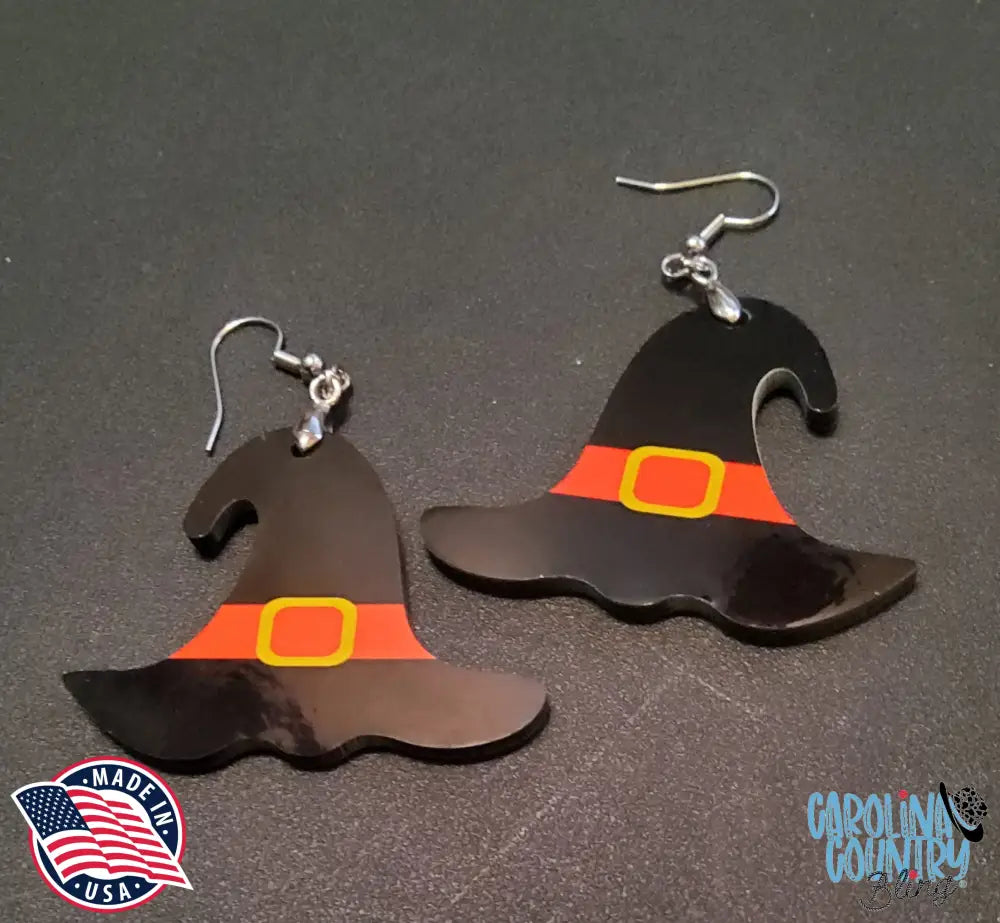 This Is Halloween - Black Earrings