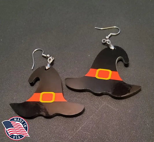 This Is Halloween - Black Earrings