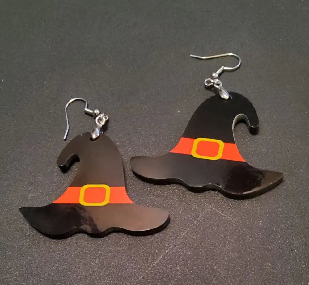 This Is Halloween - Black Earrings