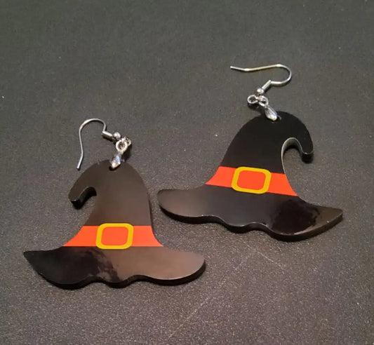 This Is Halloween - Black Earrings