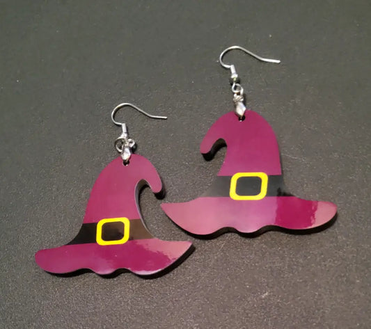 This Is Halloween - Purple Earrings