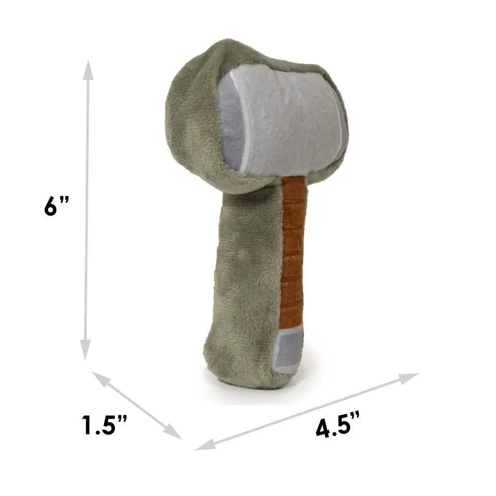 Thor’s Hammer - Multi Dog Toy Squeaky Plush