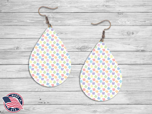 Throwing Flowers – Multi Earrings