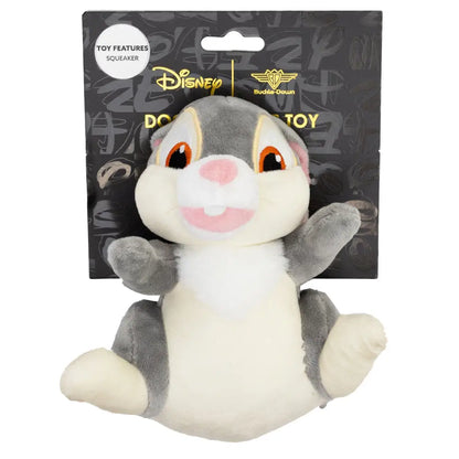 Dog Toy Squeaker Plush - Bambi Thumper Rabbit Full Body Pose Dog Toy Squeaky Plush