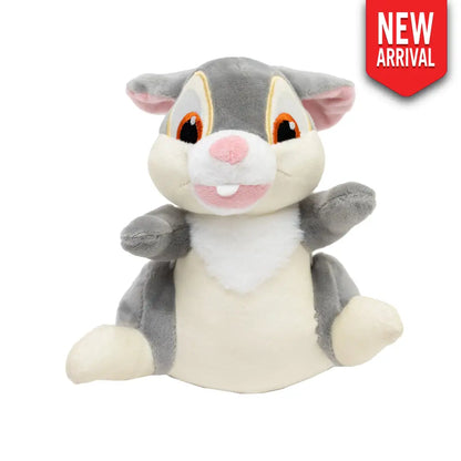 Dog Toy Squeaker Plush - Bambi Thumper Rabbit Full Body Pose Dog Toy Squeaky Plush