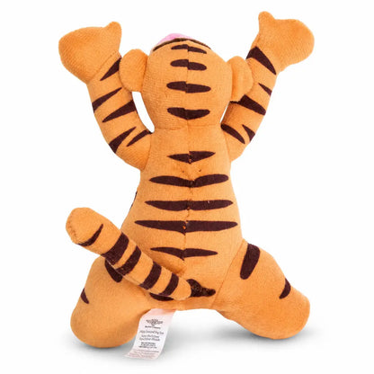 Dog Toy Squeaker Plush - Winnie the Pooh Tiggers Arms Up Sitting Pose - Dog Toy Squeaky Plush