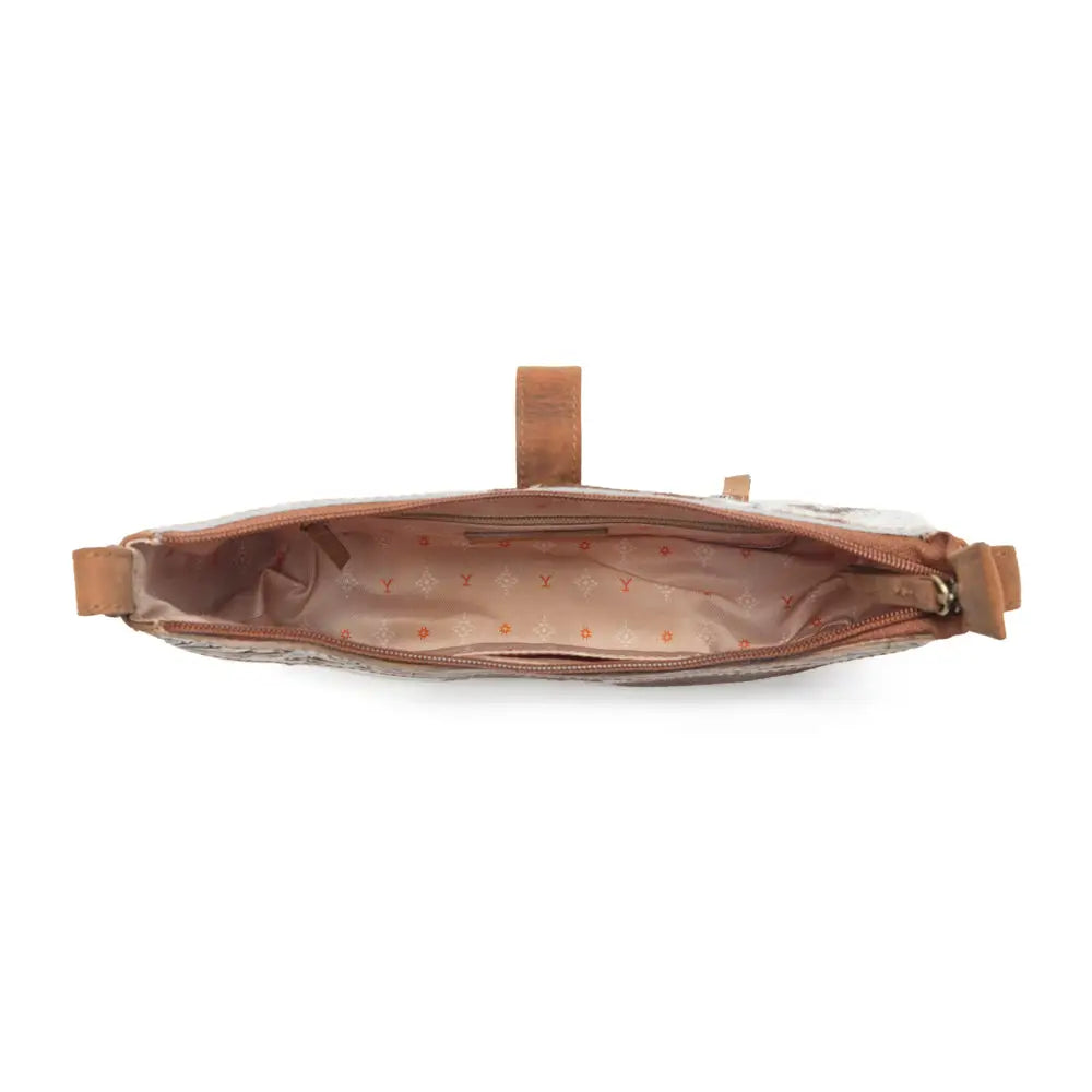 Myra Yellowstone Timberline Handtooled Bag in Walnut Brown - Walnut Brown - Bags