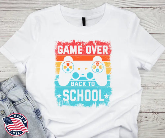 Time For School – White Small / Short Shirt